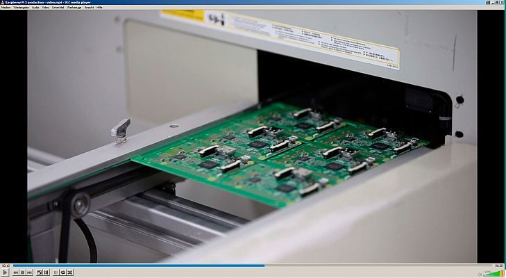 Raspberry Pi 3: Produktion (Bild: RS Components)