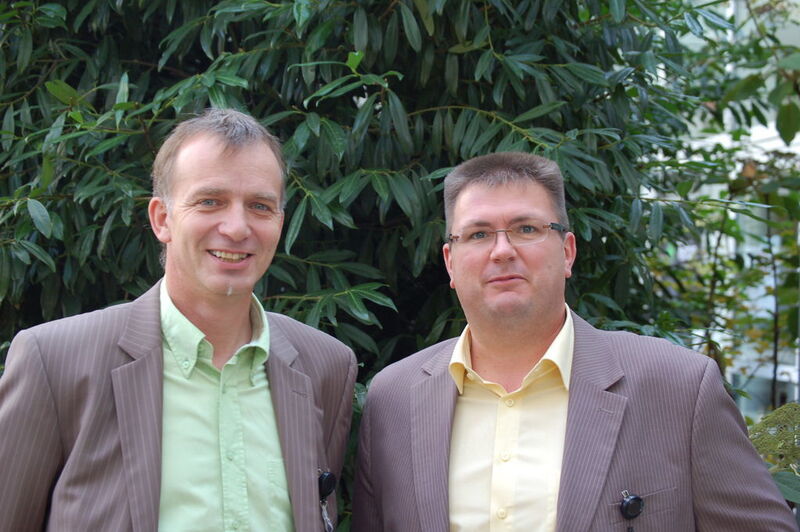 Thomas Neuwert, Geschäftsleitung Neto Consulting, und Axel Trageser, Geschäftsführer Amaro Mobile (Archiv: Vogel Business Media)