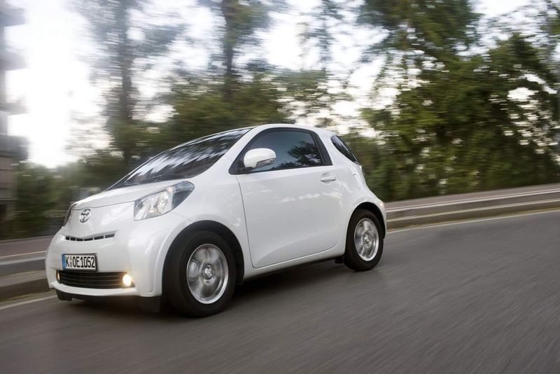 Das kleinste Auto mit Optimal Drive ist der Toyota IQ. Fotos: Toyota (Archiv: Vogel Business Media)