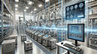 In industriellen Anwendung kommt es möglichst auf harte Echtzeit und geringstmögliche Latenzzeiten ein. Doch wie kann ich überprüfen, dass mein entwickeltes System in der Praxis auch wirklich so echtzeitfähig ist wie gedacht? (Bild: KI-generiert / DALL-E)