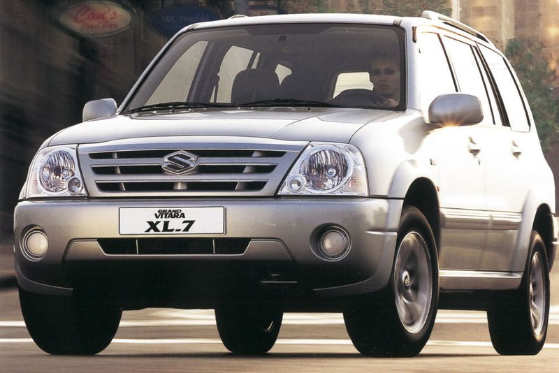 2001 stellt Suzuki sein neues Spitzenmodell Grand Vitara XL-7 erstmals vor. (Suzuki)