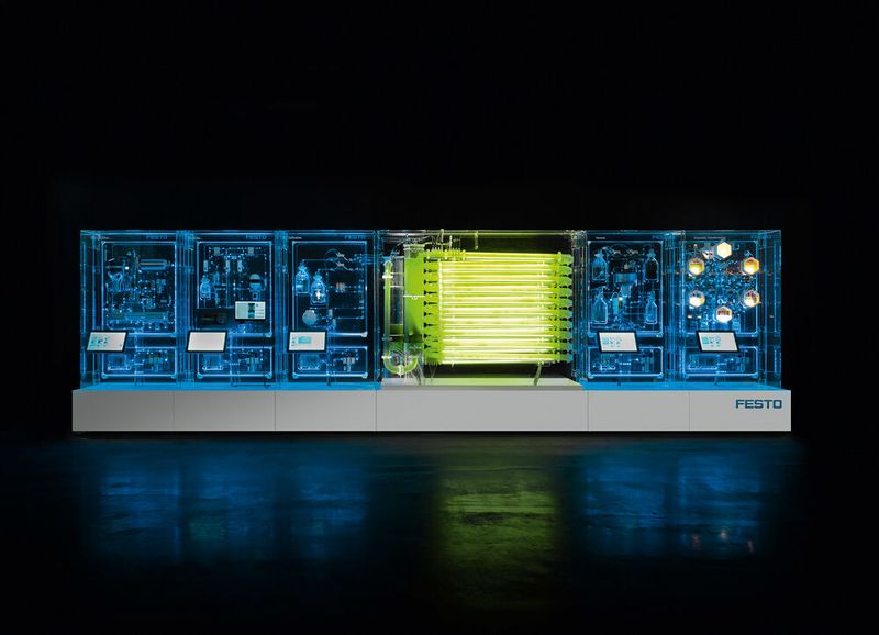 Die Zellfabrik ist ein Werkzeug für die biologische Transformation hin zur umweltgerechten Kreislaufwirtschaft. (Bild: Festo)