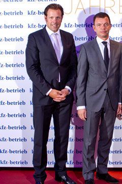 Jörn Everhard (Santander Consumer	Bank), Stefan Quary (Dürkop)  (Archiv: Vogel Business Media)
