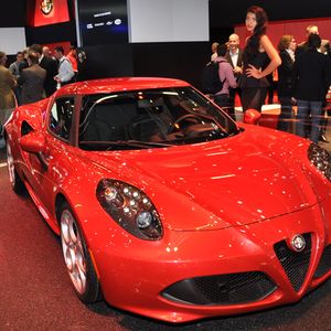 Der Alfa Romeo 4C war bereits im Frühjahr in Genf zu sehen. In Frankfurt feiert er seine Deutschlandpremiere.(Foto: Wehner)