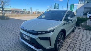 Skoda ist die Marke mit den zweitmeisten E-Auto-Zulassungen in Deutschland im laufenden Jahr – auch dank des neuen Elroq. (Bild: Grimm – VCG)