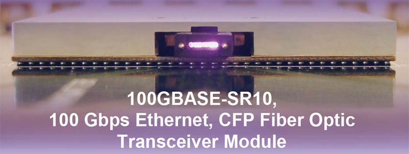 Abbildung 4: Der Reflex Photonics 100 GBASE-SR 10 Transceiver (Archiv: Vogel Business Media)
