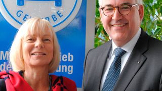 Neues Führungsteam beim ZDK-Ausschuss Wirtschaft: Antje Woltermann und Mark Scherhag. (Bild: Baeuchle)