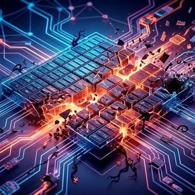 Speicherfehler in Softwaretreibern von MongoDB können zu Systemabstürzen oder unbefugter Codeausführung führen.  (Bild: Gemini / Vogel IT-Medien GmbH / KI-generiert)