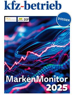 Der Markenmonitor 2025 liegt als 36-seitiges Dossier von »kfz-betrieb« vor.(Bild:  kfz-betrieb)