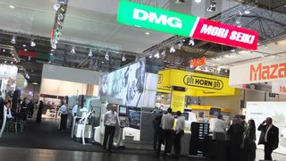 Bei DMG Mori Seiki freut man sich über den größeren Einzugsbereich der Intec 2013. (Bild: Schreier)