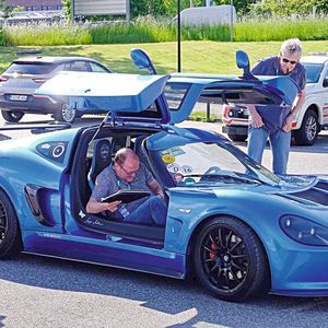 Ein Melkus RS 2000 aus dem Jahr 2012: Flügeltüren sind einfach durch nichts zu ersetzen.(Bild:  Zietz/»kfz-betrieb«)