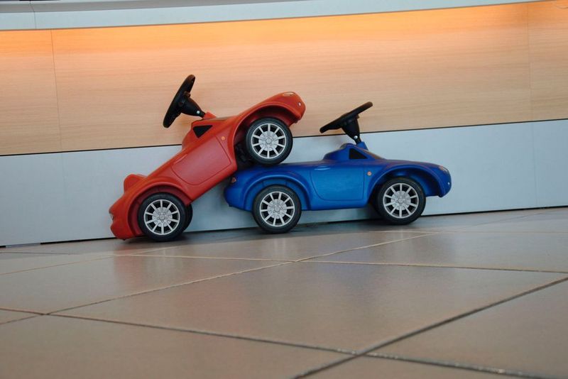 Auch für die ganz Kleinen ist im Autohaus gesorgt. (Achter)