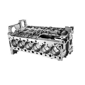Zylinderkurbelgehäuse gefertigt auf der «GP1350»(Bild: Grob-Werke GmbH & Co. KG)