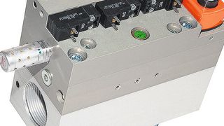 Aus Komponenten wie diesem Norgren-Standardblock werden energiesparende Pneumatiksysteme zusammengebaut. (Bild: Norgren)