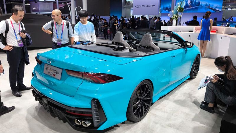 Anders als die meisten Neuheiten auf der Auto China wird der GAC Trumpchi Empow R von einem klassischen Benziner angetrieben. (Bild: sp-x)