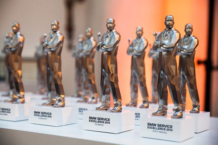 Insgesamt wurden 28 Preise für die Marke BMW... (Foto: BMW)