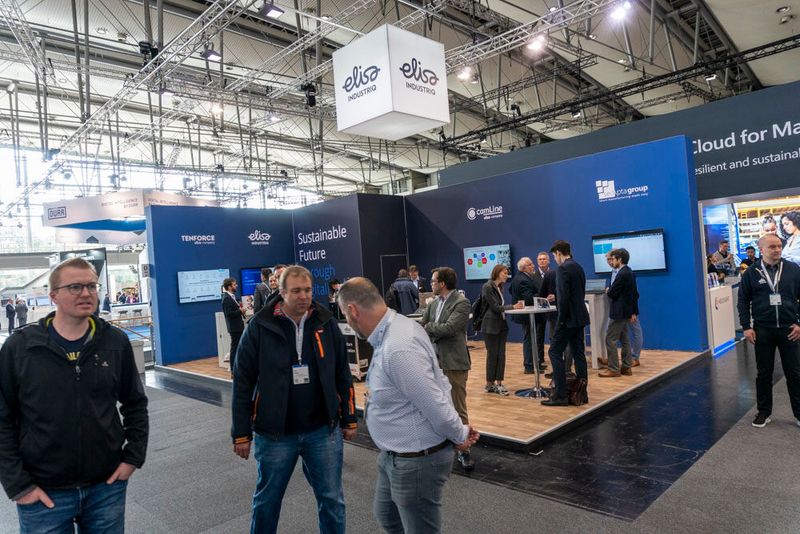 Camline zeigte mit Synapse eine Produkt-Familie, die die Verwaltung, Überwachung, Integration und Steuerung von Produktionslinien und Fertigungsanlagen fit für Industrie 4.0 machen will. Neben einem TwinCat3-Support zählt auch eine Unterstützung für C++- und C$-Stacks zu den Neuerungen. (Bild: Vogel Communications Group)