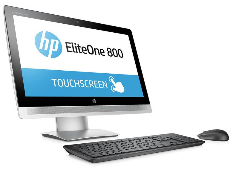 Der EliteOne 800 ist das Gegenstück mit Intel-Skylake-Prozessor. Die beiden neuen All-in-Ones können auch mit einer Tri-Mode-Ladestation im Standfuß geordert werden. Sie erlaubt das drahtlose Laden von Smartphones. (Bild: HP)