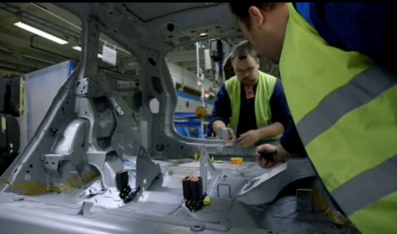 Produktionsprozess des Volvo V60 Plug-in-Hybrid (Bild: Volvo)