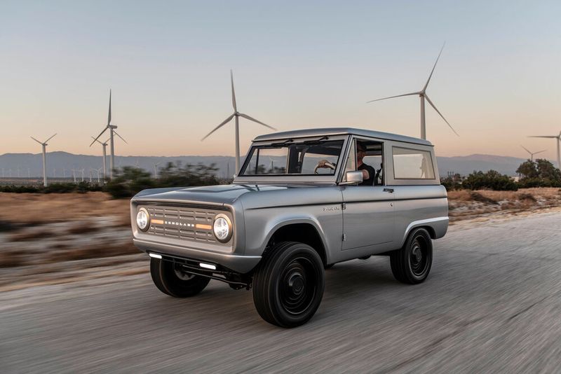 Seit 2019 bietet Zero Labs Elektro-Umbauten des ersten Ford Bronco an. Hier die Version mit 1.0-Antrieb. (Bild: Zero Labs)