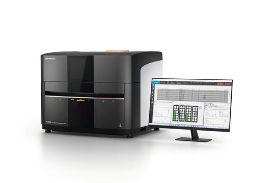 PC-Set mit dem energiedispersiven Röntgenfluoreszenz-Spektrometer Altrace (Bild:  Shimadzu)