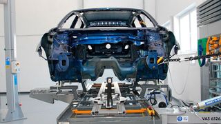 Mit zunehmender Karosseriekomplexität wird die elektronische Vermessung immer wichtiger. (Bild: Wenz| »F+K«)