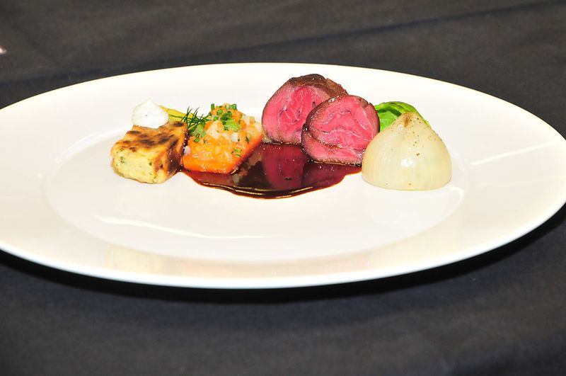 Er zauberte unter anderem dieses Lammfleisch auf den Teller. (Schmidt/»kfz-betrieb«)