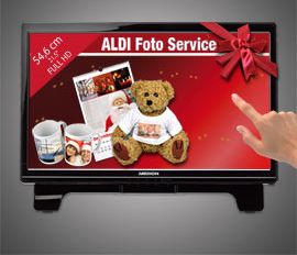 Das Multi-Touch-Display gibt es ausschließlich bei Aldi-Nord. (Archiv: Vogel Business Media)