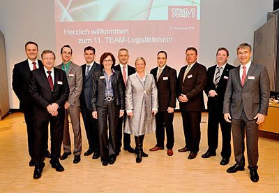 Die Referenten des diesjährigen Team-Logistikforums. (Archiv: Vogel Business Media)