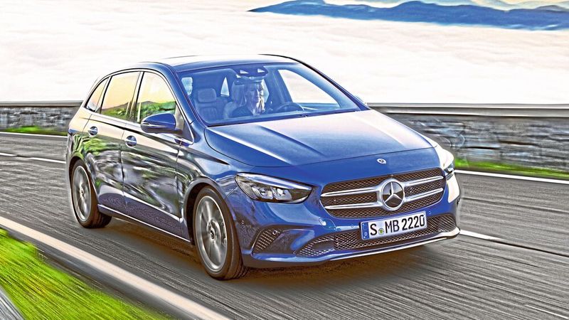 Platz eins bei den Minivans im September 2022: Mercedes-Benz B-Klasse, 869 Neuzulassungen. (Bild: Mercedes-Benz)