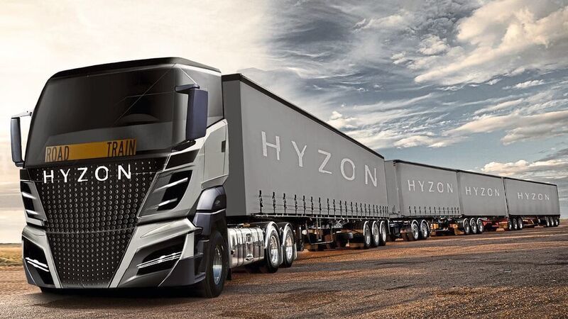 Das US-Start-up Hyzon steigt ins Geschäft mit emissionsfreien Lkw ein, auf den Markt kommen soll der Brennstoffzellentruck bereits Ende 2020. (Hyzon Motors)