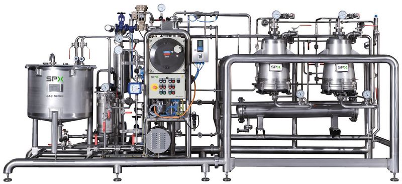 SPX e&e Series are engineered from pilot scale of few liters to full commercial scale of several cubic meter. (Picture: SPX)