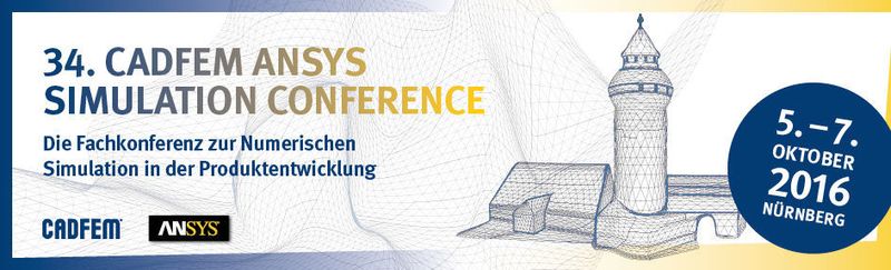 Die 34. Fachkonferenz Cadfem Ansys Simulation Conference (Cascon) findet unter dem neuen Namen vom 5. bis 7. Oktober in Nürnberg statt und zieht jährlich über achthundert Besucher an. (Bild: CADFEM)