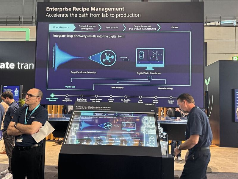 Siemens auf der Hannover Messe 2025. (Bild: Manuel Christa)