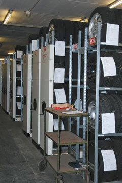 Mit dem wachsenden Reifengeschäft musste auch das Reifenhotel immer weiter ausgebaut werden. (Archiv: Vogel Business Media)