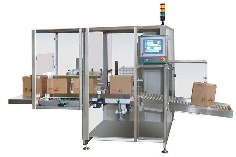 At FCE 2015, the BL A420 will be shown in line with the semi-automatic case packer PS 310 TT. (Picture: Marchesini)