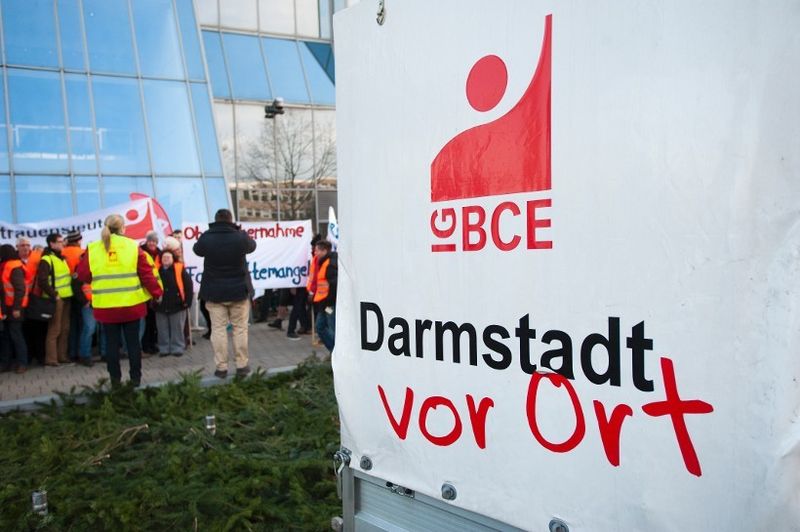 Bilder der ersten Verhandlungsrunde am 15.01. in Darmstadt. (Bild: Andreas Reeg/IG BCE)