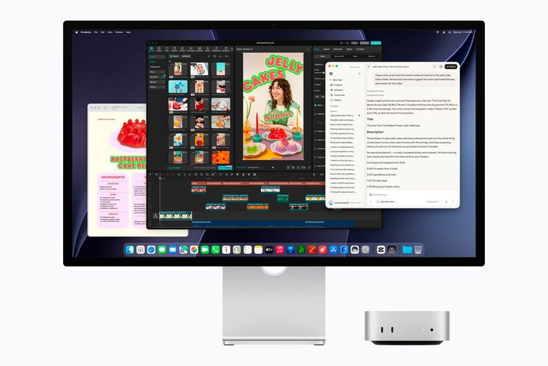 Der Apple Mac mini mit dem M5-Pro-Chip bietet bis zu 64 GB Arbeitsspeicher und bis zu 8 TB Massenspeicher. (Bild: Apple)