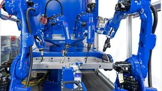 Yaskawa will auf der diesjährigen Euroblech unter anderem Motoman-Roboter und Turnkey-Schweißanlagen präsentieren. (Bild: Yaskawa)