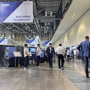 Impressionen von der 14. DN Solutions International Machine Tool Fair (DIMF).(Bild:  VCG)