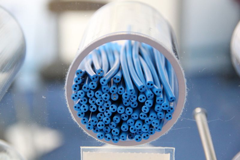 Ein Schlauch für zwei Medien. (Bild: Nuissl)