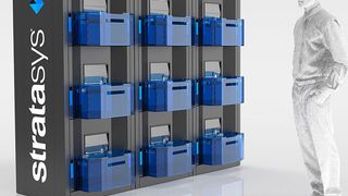 Der Continuous Build 3D Demonstrator von Stratasys kann erweitert und damit steigenden Produktionsanforderungen gerecht werden. (Stratasys)