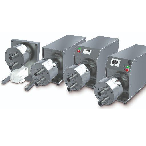 Available in four different drive versions, QF5k pumps were developed to meet a wide range of process requirements – from integration into fully automated systems to stand-alone applications that require their own pump controller. (Quattroflow)