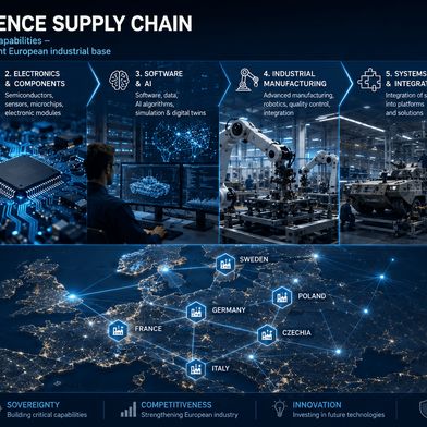 Europe on the move: How will its Defence industy be organised?  (Picture: AI Generated)