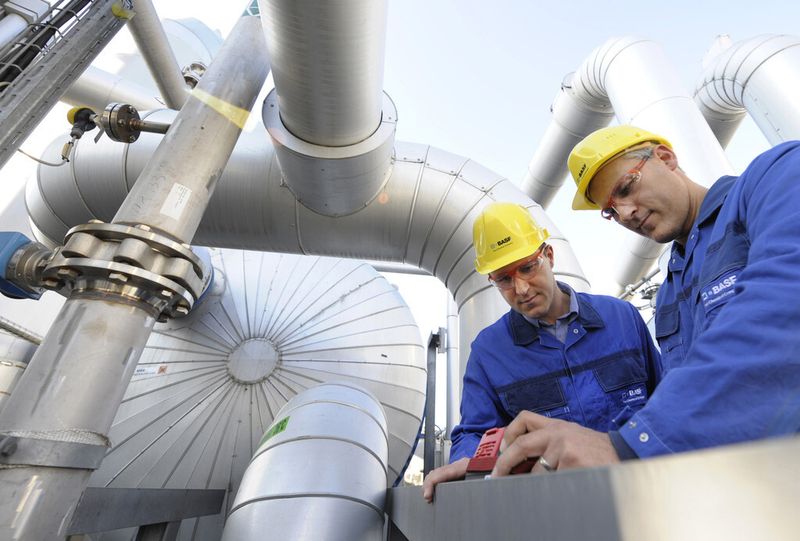 Citralanlage bei BASF. (BASF)