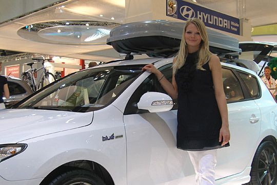 Weiß steht für Sauberkeit, auch bei Hyundai, denn das Modell 