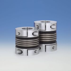 Im Lieferumfang: Kompakte Metallbalgkupplung BKC für Drehmomente von 2 - 500 Nm.