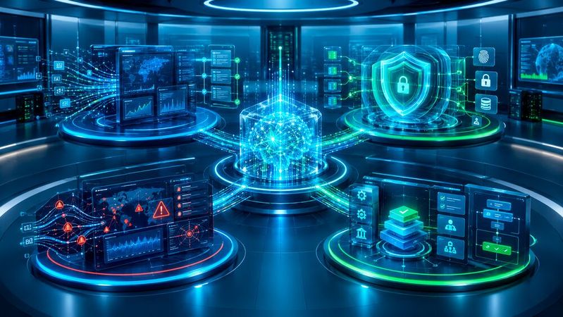 Barracuda AI Data Security soll KI-Transparenz, Datenschutz, Bedrohungserkennung und Governance miteinander verbinden.(Bild:  Dall-E / KI-generiert)