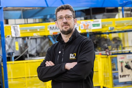 Daniel Gherghe, Quality Manager at Big Bear Plastics, says achieving ISO 14001 for the first time marks a major milestone in the company’s sustainability journey.(Source:  Big Bear Plastics)