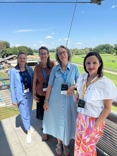 Janina Schneider (Arrow), Tina Leonhardt (Netop), Daniela Reher (IMACP Germany) und Margareta Weiser (Nutanix) (Bild: Vogel IT-Medien GmbH)